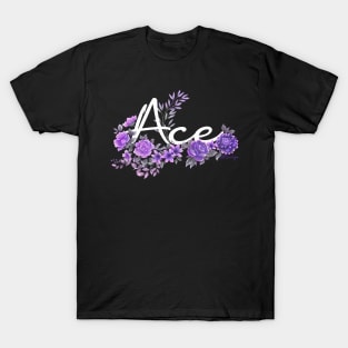 ace pride - black T-Shirt